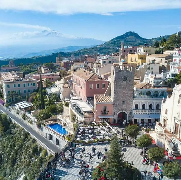 Taormina Castle And Sea View1 Appartement